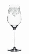 Valge veini klaasid Arabesque 2tk