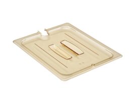 GN 1/2 kaas kulbiauguga Amber kuumakindel plast