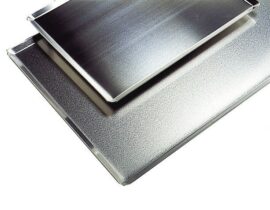 Küpsetusplaat GN 1/1 alumiinium 4 külge ülespööratud