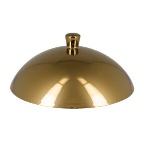 Kuppel Metalfusion kuld 15,5cm