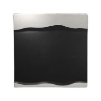 Taldrik Metalfusion hõbe 25x25cm