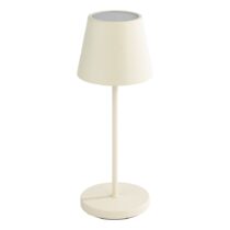 Laualamp Merle 30cm valge, LED juhtmevaba