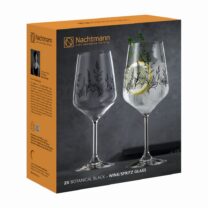 Veini ja Spritzi klaas Botanical Black 2tk