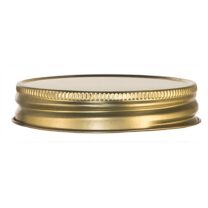 Kuldne metallkaas joogipurgile