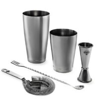 Baaritarvikute komplekt Speakeasy Basic, must
