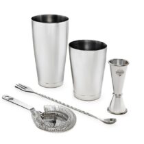 Baaritarvikute komplekt Speakeasy Basic roostevaba teras