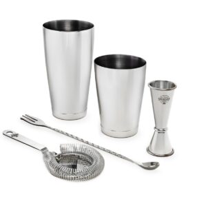 Baaritarvikute komplekt Speakeasy Basic roostevaba teras