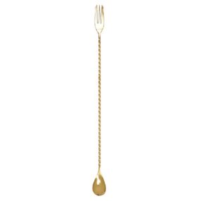 Baarilusikas Trident 30cm, kuld