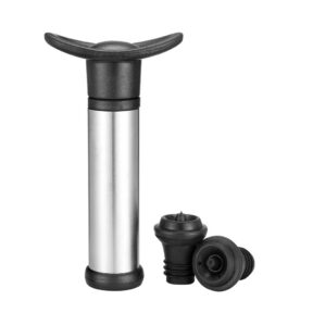Veinipudeli vaakumpump + 2 korki