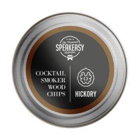 Hickory puidulaastud kokteiliklaasi suitsutajale