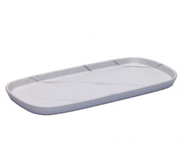 Taldrik Marble 37x18cm melamiin
