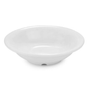 Sügav taldrik 19cm melamiin valge
